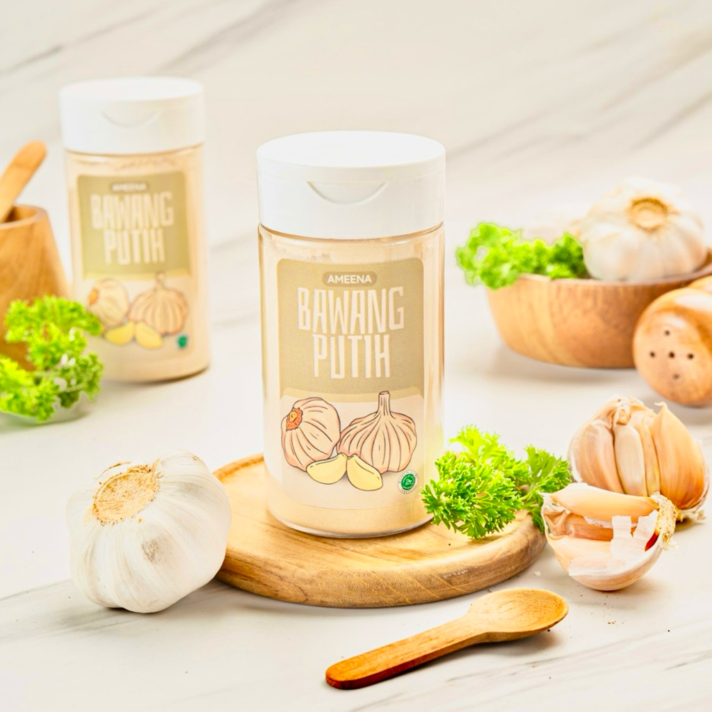 

[ [MINI] Bawang Putih] Garlic Powder 60GR | Ameena Premium Quality