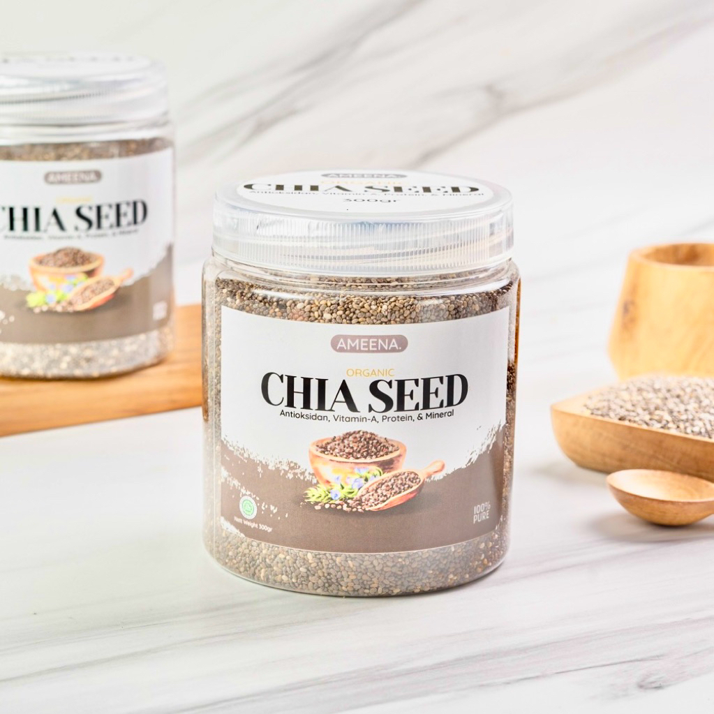 

[ TOPLES ] Chia Seed Organic Mexico Premium Quality 300GR