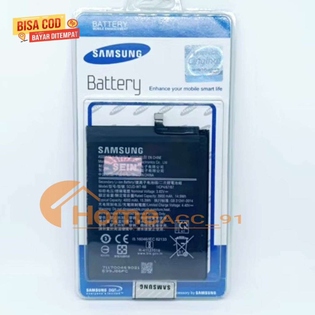 Baterai Samsung Galaxy A10S A20S Battery Batre Samsung Model Kode SCUD-WT-N6 Batrei Batrai Bateri Hp