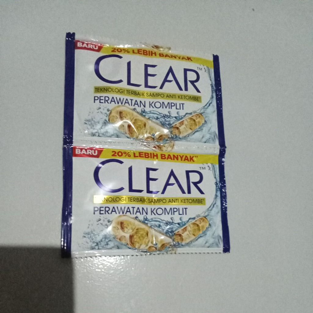shampo clear sachet