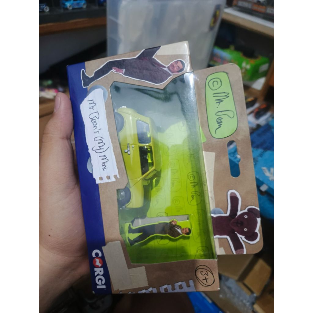 Corgi mr bean mini cooper