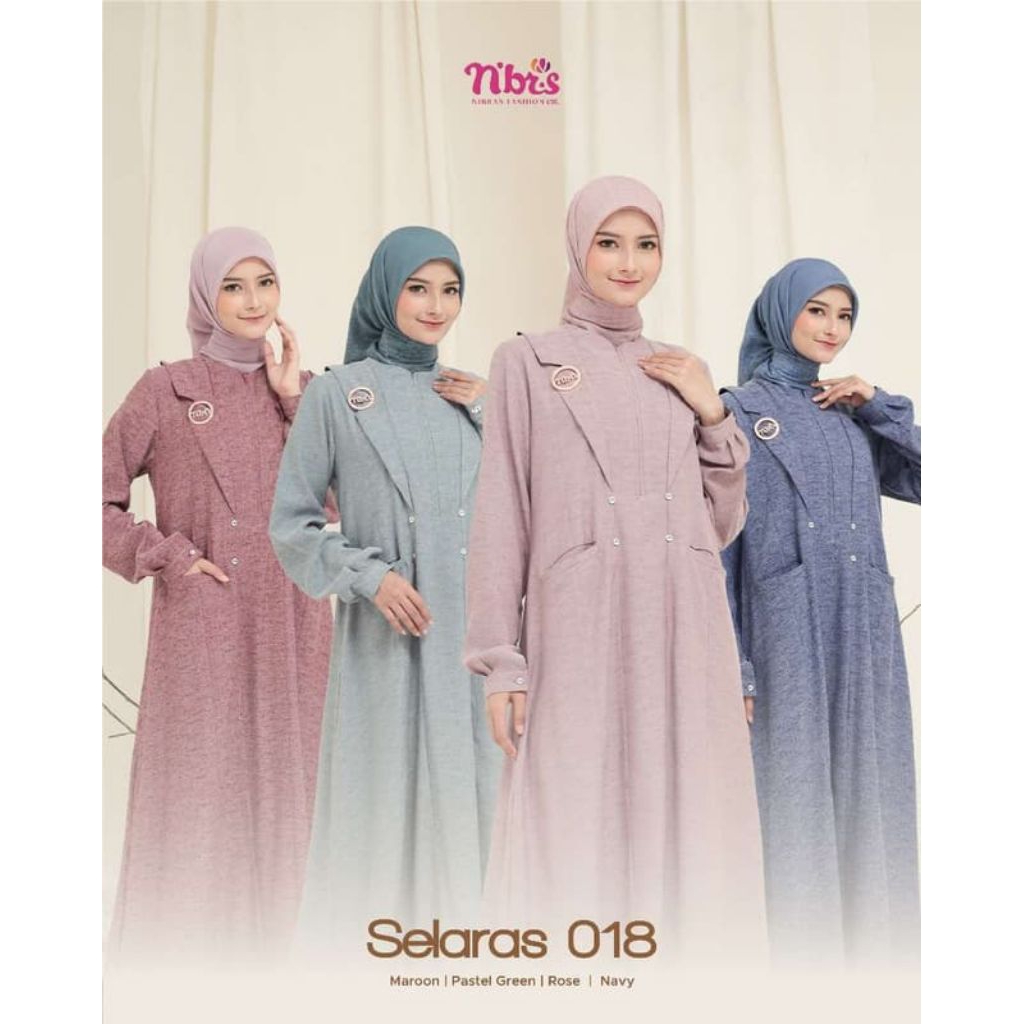 (COD) NIBRAS SELARAS 018/GAMIS NIBRAS/NIBRAS GAMIS TERBARU/GAMIS BUSUI FRIENDLY/GAMIS REMAJA/BAJU KO