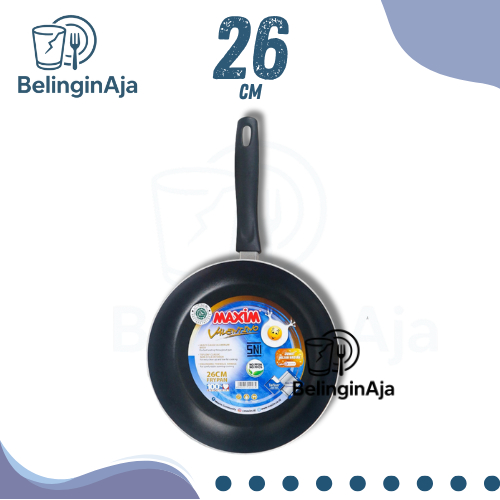 TEFLON Maxim Valentino Frypan 26 cm –Wajan Penggorengan Anti LengketTeflon Maxim Valentino 26 cm – W