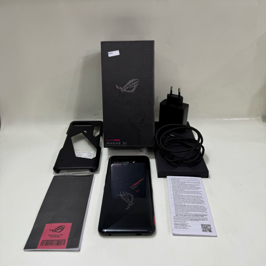 Asus Rog Phone 5s 8/128gb Fullset Second Garansi Resmi