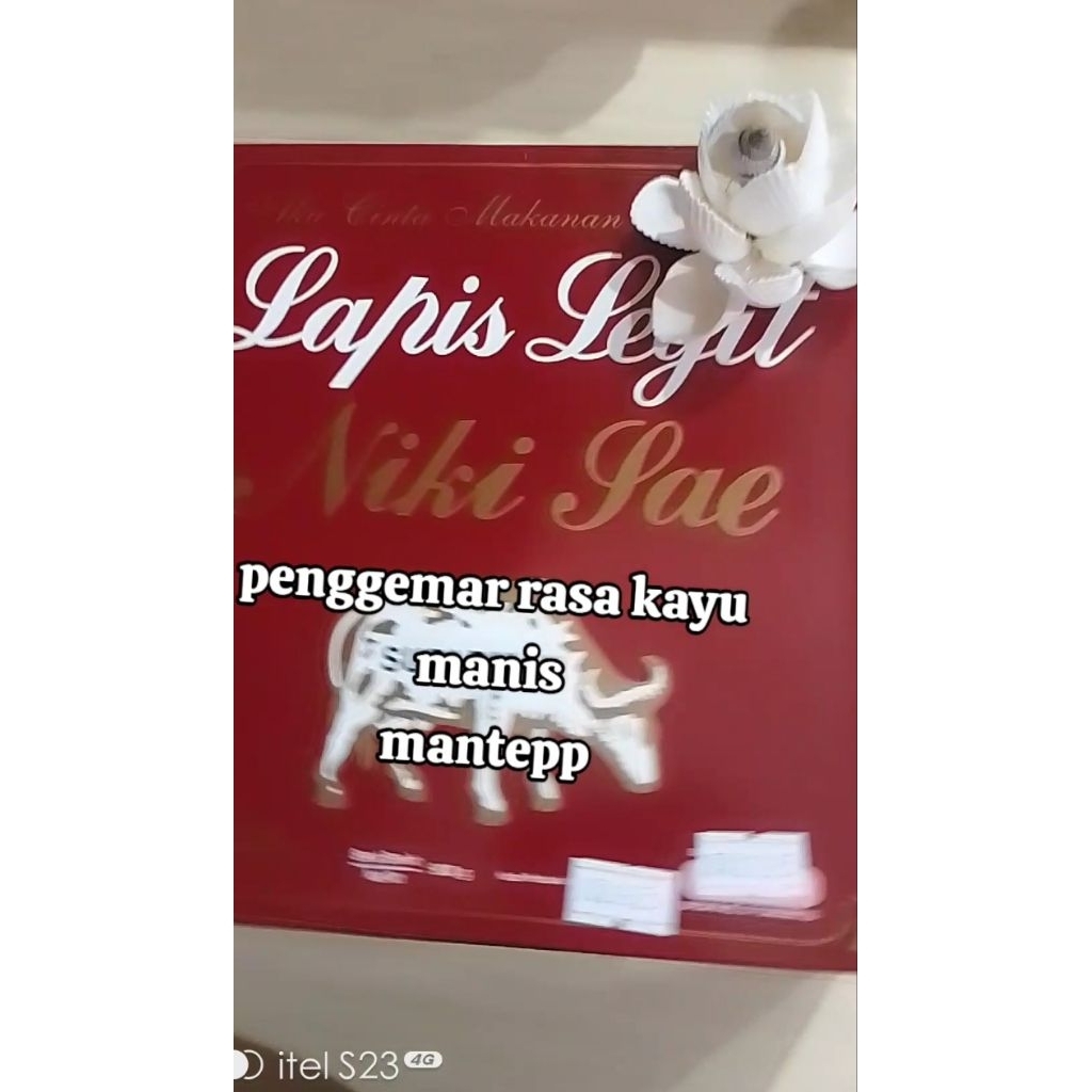 

(COD chat dulu) Lapis legit niki sae besarr (vacum)