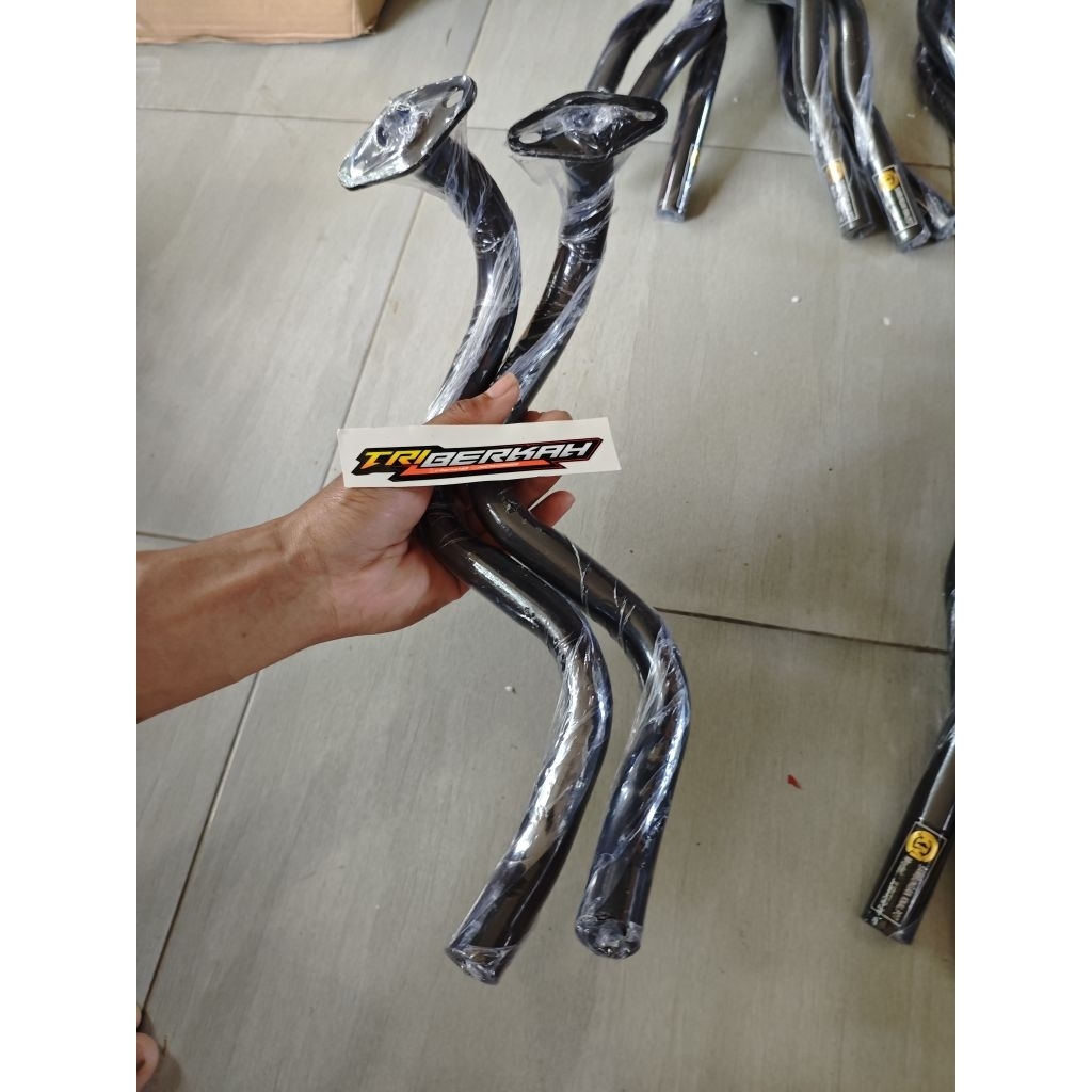 leher knalpot Vario 110 cw karbu/,vario thecno 110 karbu (pnp)