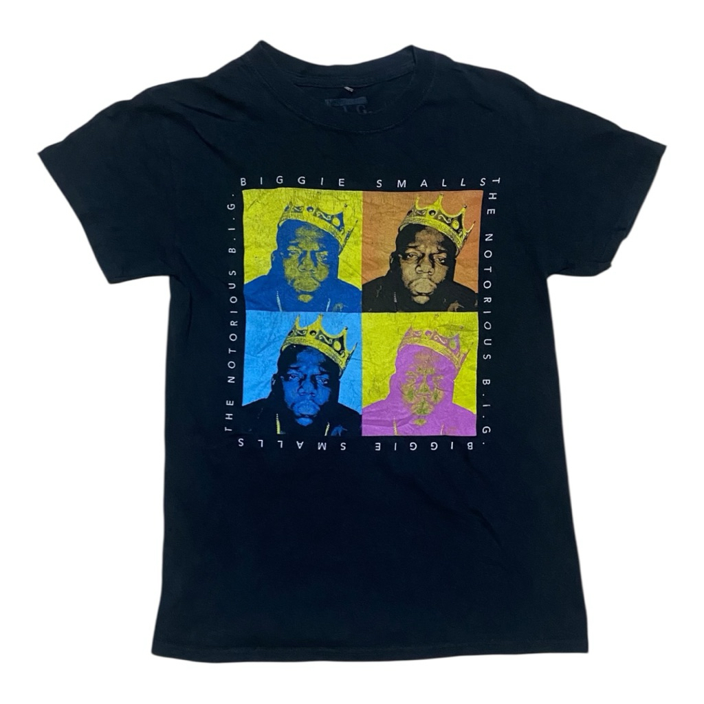 Kaos Rap Tee Notorious BIG Vintage Second Original