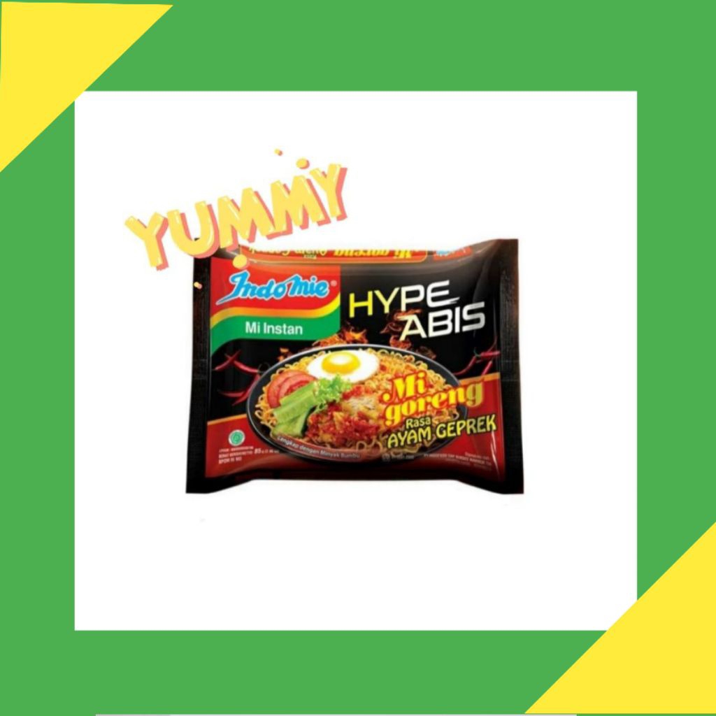 

Indomie mi Goreng instant rasa ayam geprek | per bks