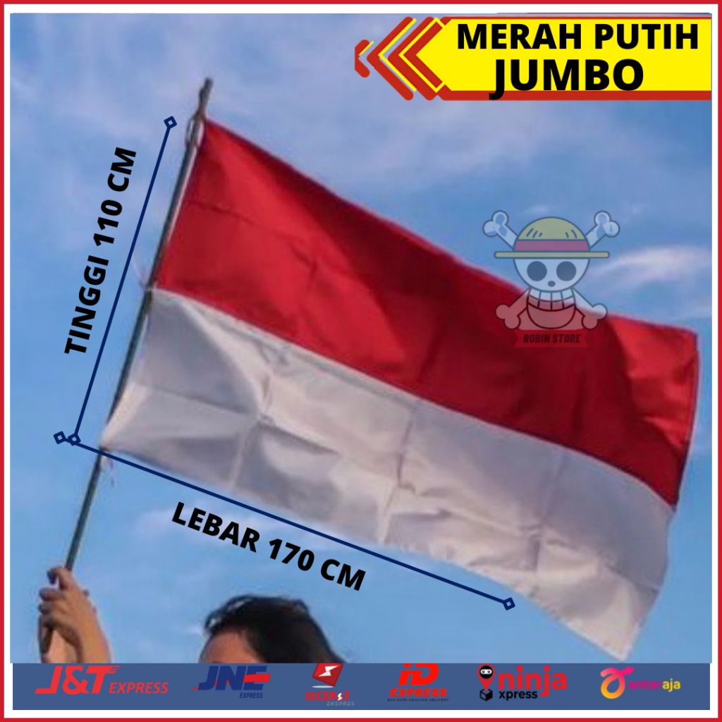 BENDERA MERAH PUTIH JUMBO