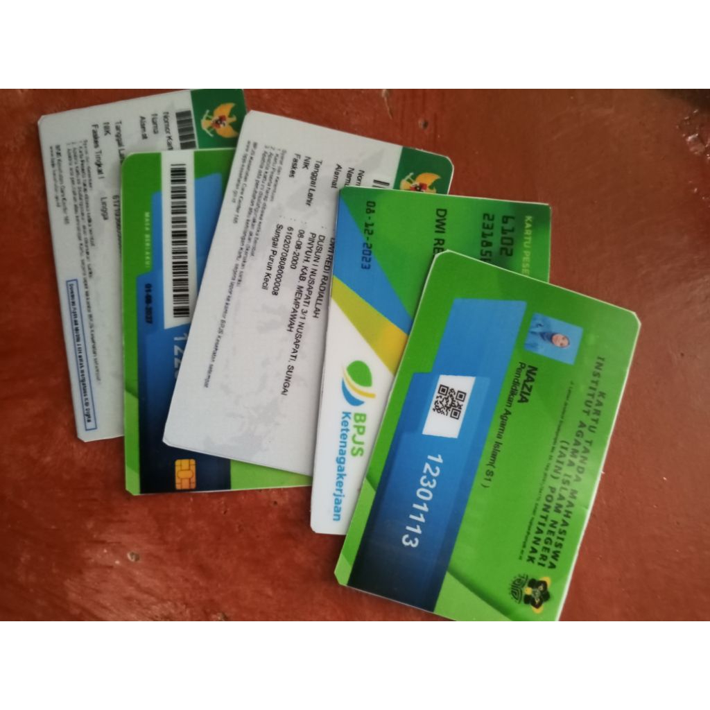 

Cetak ID Card, KTM, kartu lainnya