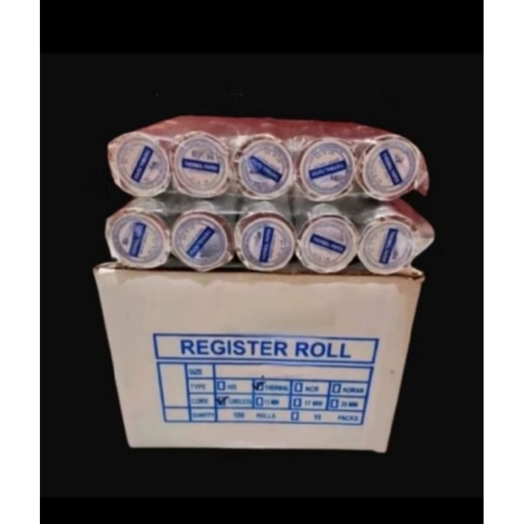 

Kertas thermal printer mini bluetooth 58x30mm