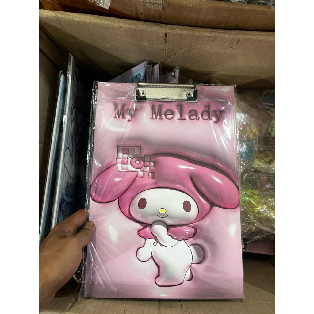 

Papan Ujian A4 Karakter My Melody Lucu – Clipboard Sanrio Pink untuk Sekolah & Kantor