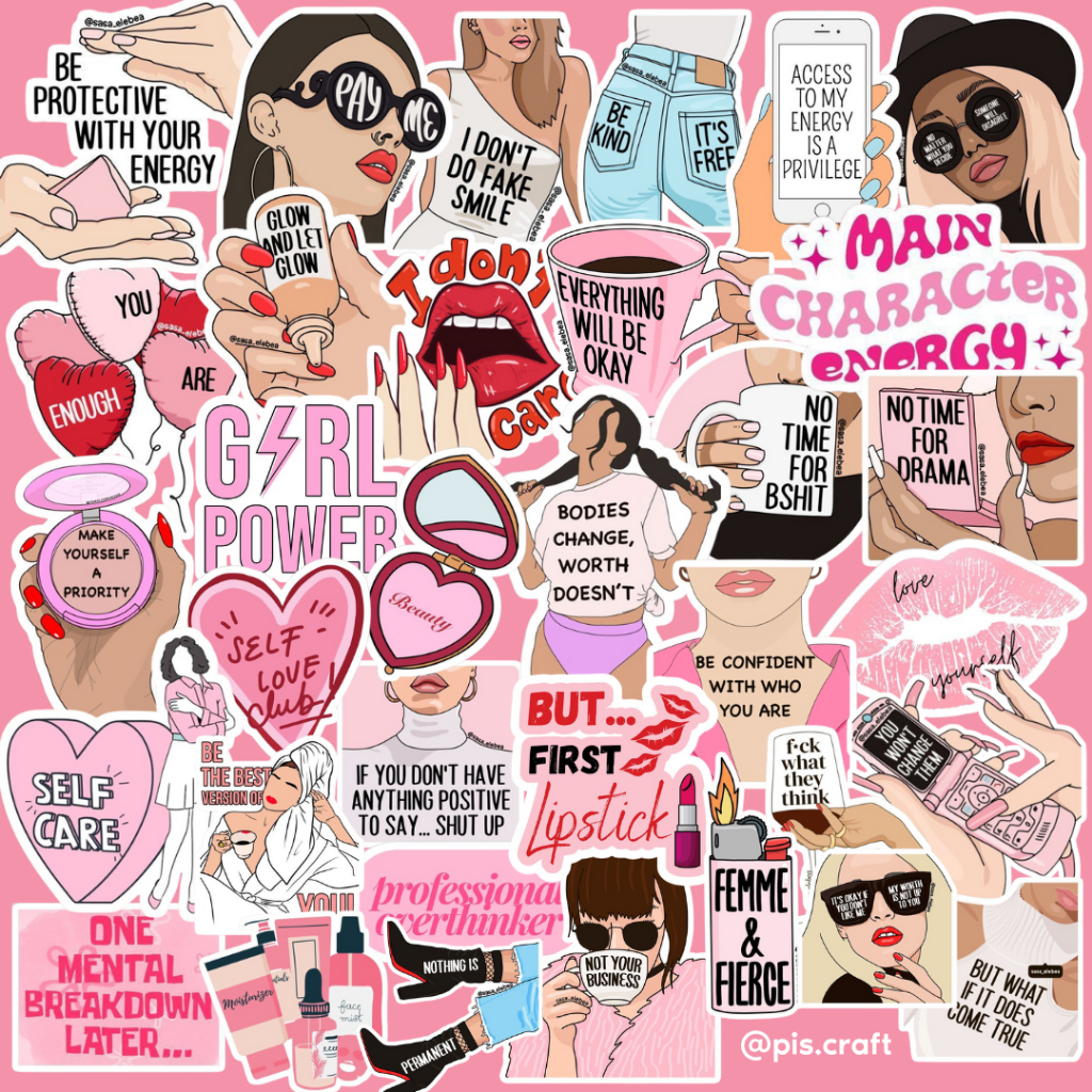 

Stiker Scrapbook Girls Series