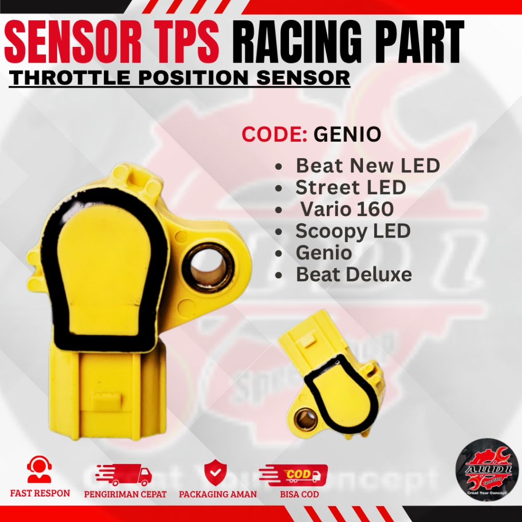 SENSOR TPS ORI BEAT DELUXE TPS BEAT NEW CBS BEAT STREET SCOOPY NEW VARIO 160 TPS SENSOR GENIO VARIO