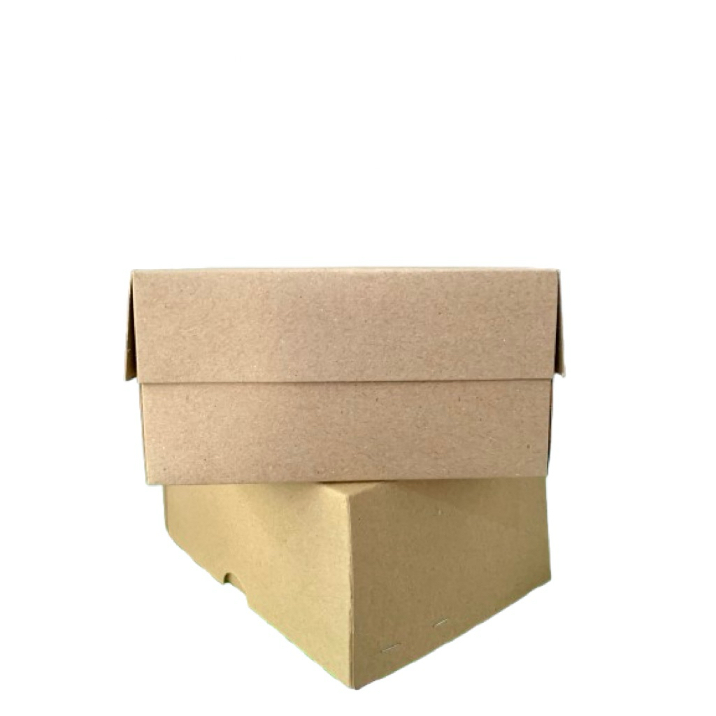 

MURAH !!! Dus Snack/Dus Kue||Kardus Snack Coklat Polos Uk 14x10x7||