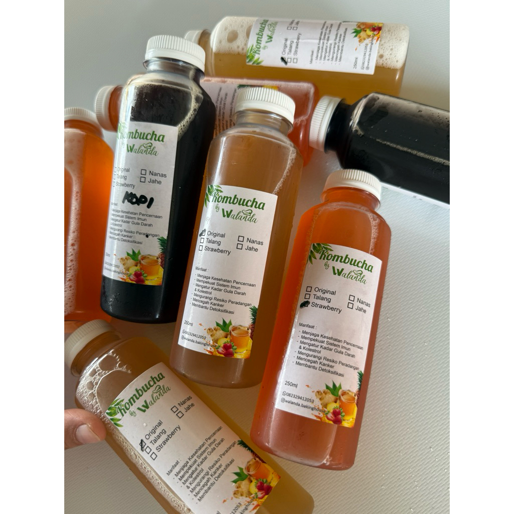 

WALANDA Kombucha Minuman Priobiotik Kaya Nutrisi & Antioksidan