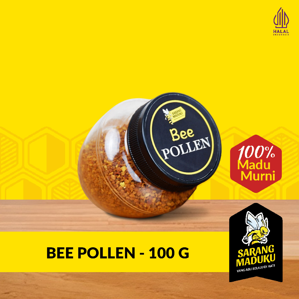

Sarang Maduku Bee Pollen Murni Asli Granule 100% Alami Sumber Asam Amino