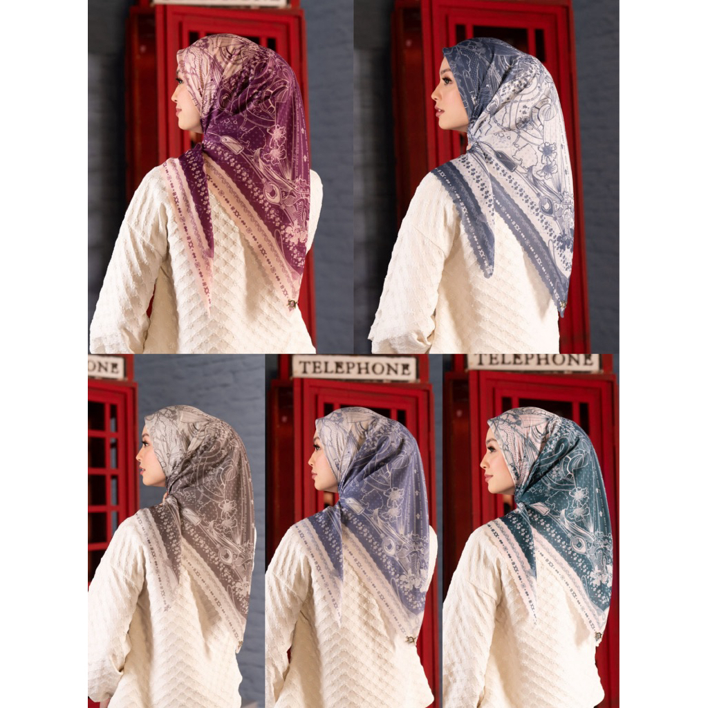 MARYLIN SCARF WEARINGKLAMBY ORIGINAL PARFUM WEARING KLAMBY