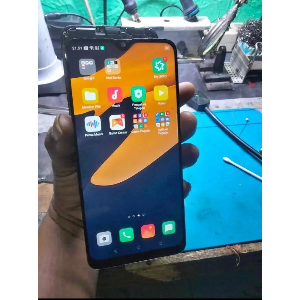 Lcd Oppo a12 ORI copotan