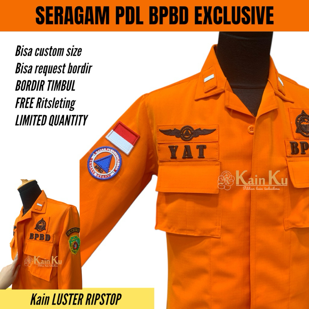 Seragam PDL BPBD Oren Exclusive