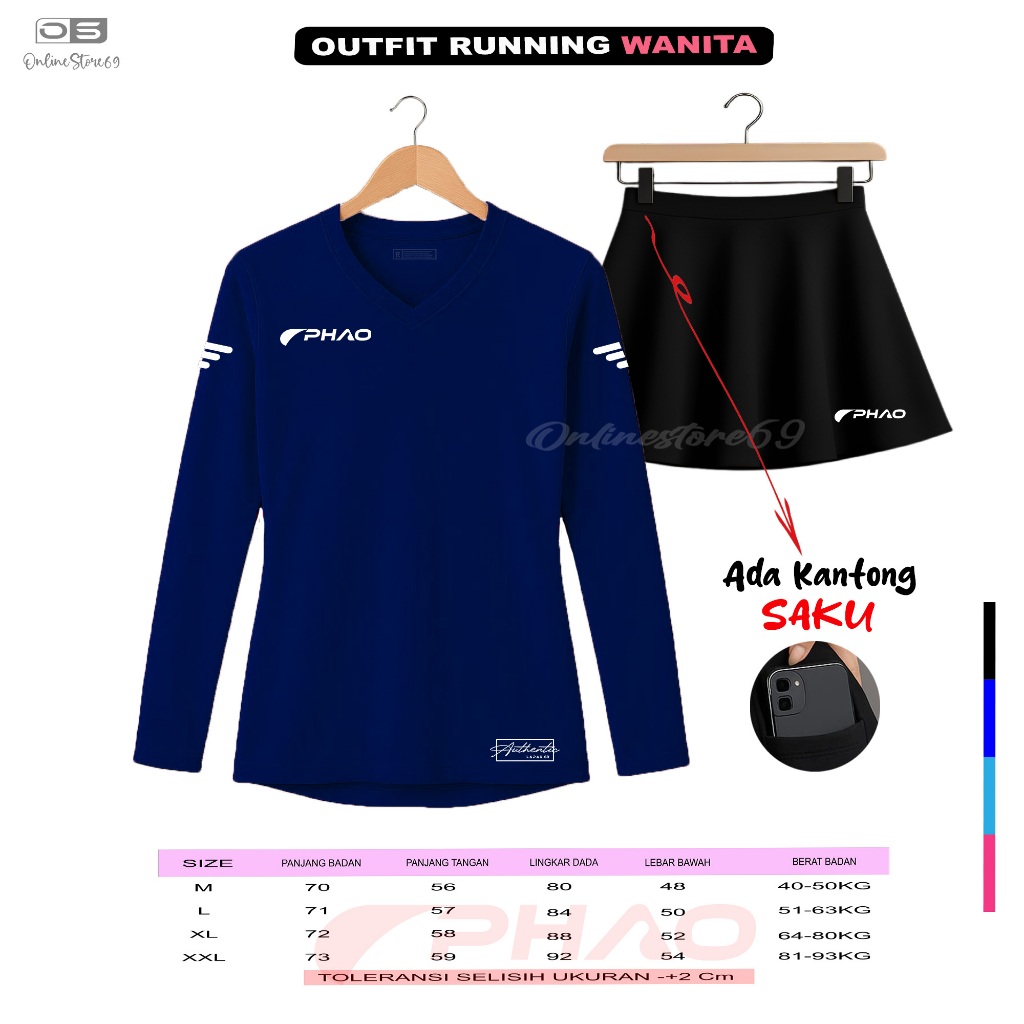 Set kaos olahraga senam wanita / set olahrga aerobic / pakaian olahraga joging / outfit running wani