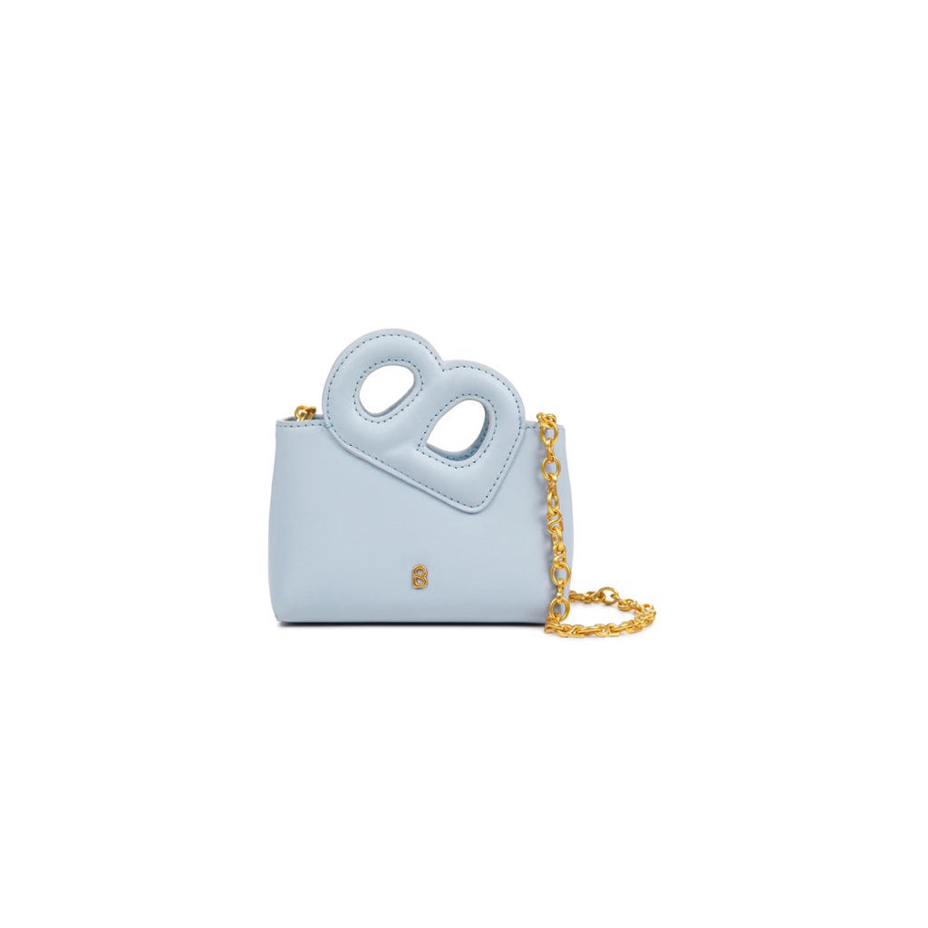 buttonscarves nina micro bag - blue