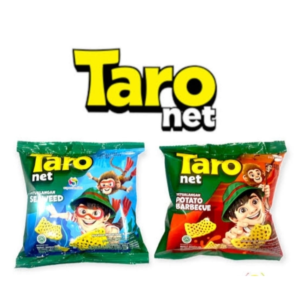 

Taro Ciki Snack Potato Barbeque & Seaweed 9gr Cemilan Jajanan Anak