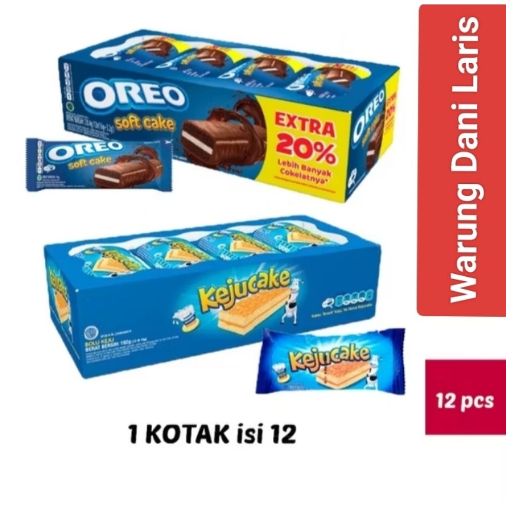 

Oreo Soft Cake Cokelat | Oreo Soft Cake Keju Cake Bolu Soft Cake Cokelat & Keju