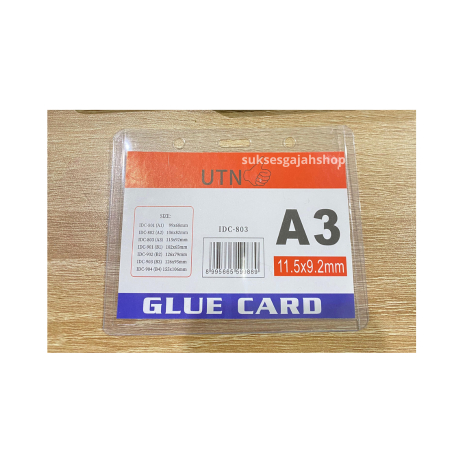 

GLUE CARD A3 // CARD CASE UTN IDC-803
