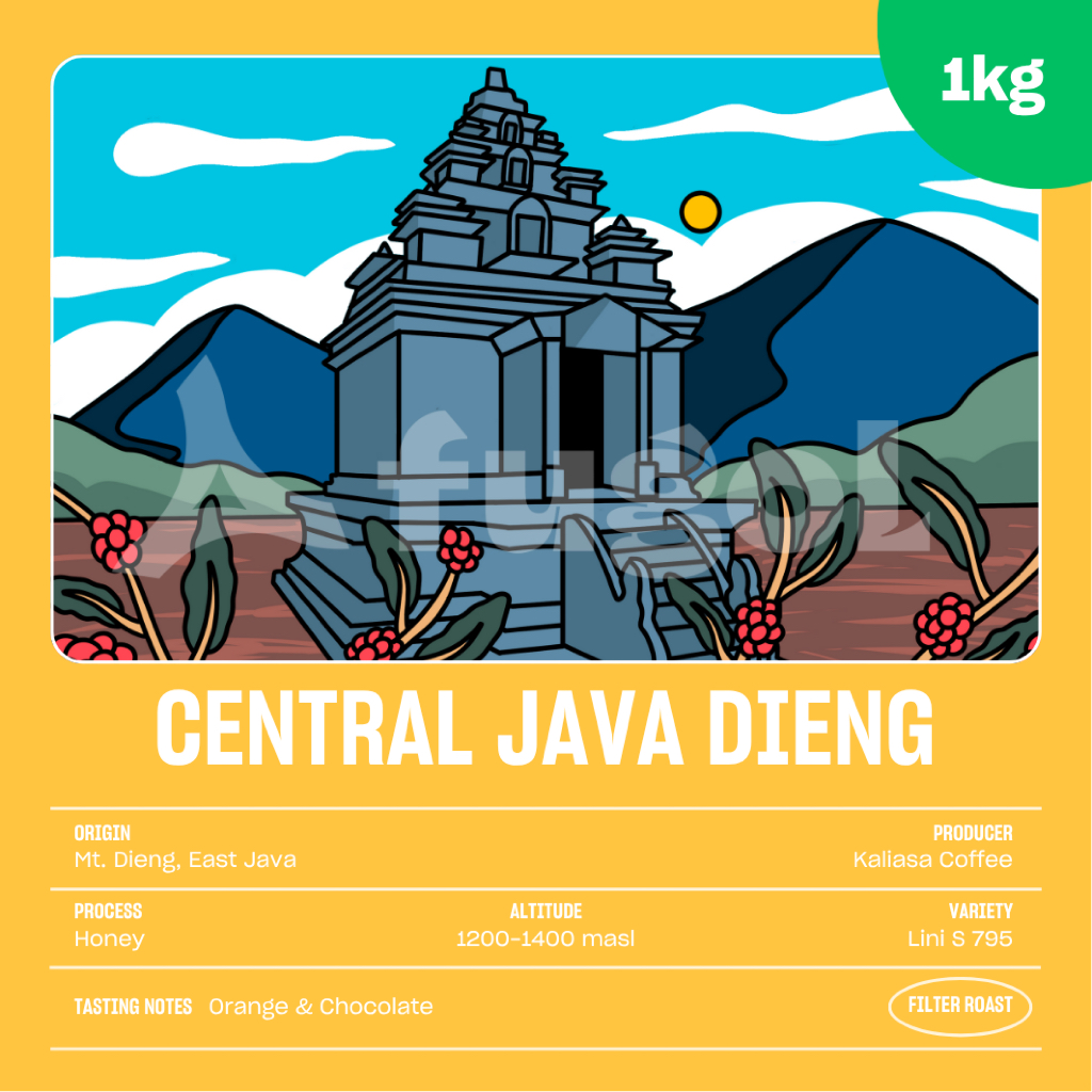 

Biji Kopi CENTRAL JAVA DIENG BANJARNEGARA HONEY (1 KG) Specialty Arabica Coffee Beans