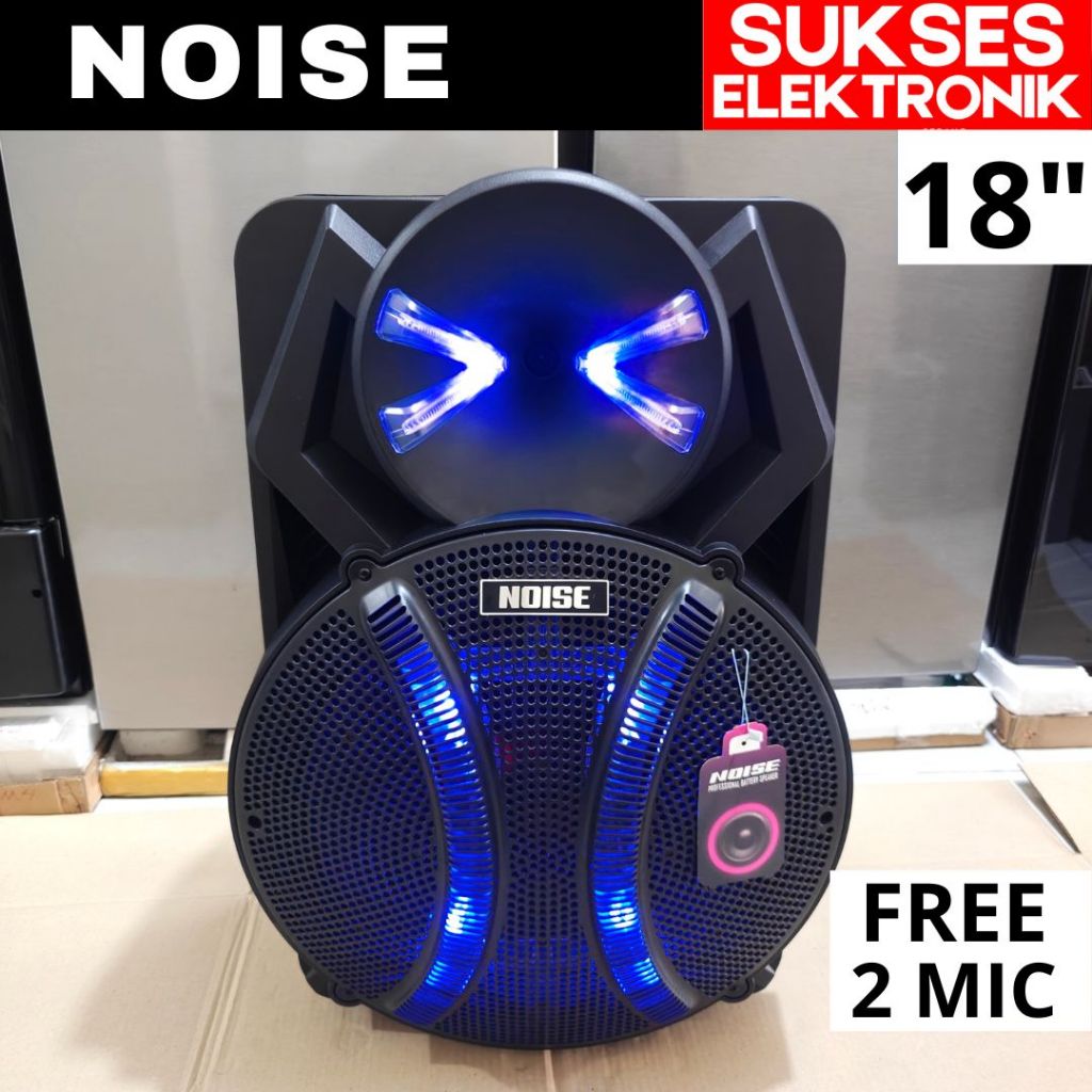 SPEAKER KAROKE NOISE 18 INC 899 S2 / SALON PORTABLE MEETING 18 IN 899S S 2