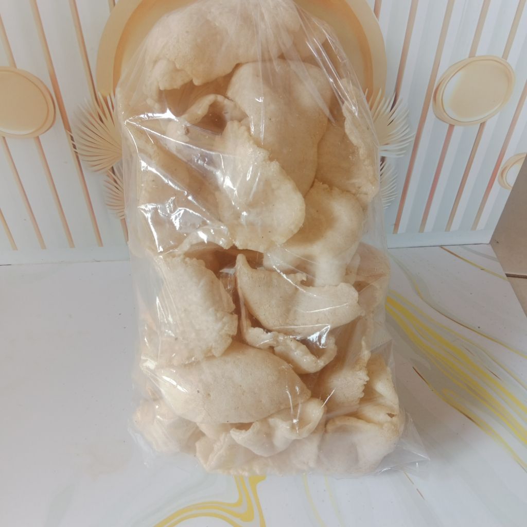 

Kerupuk Terasi Siap Makan Kemasan 180gr