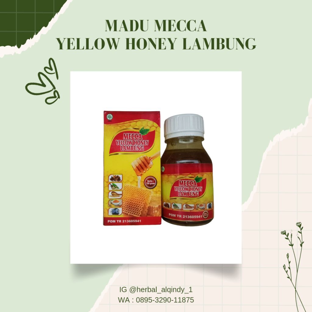 

MADU MECCA YELLOW HONEY LAMBUNG