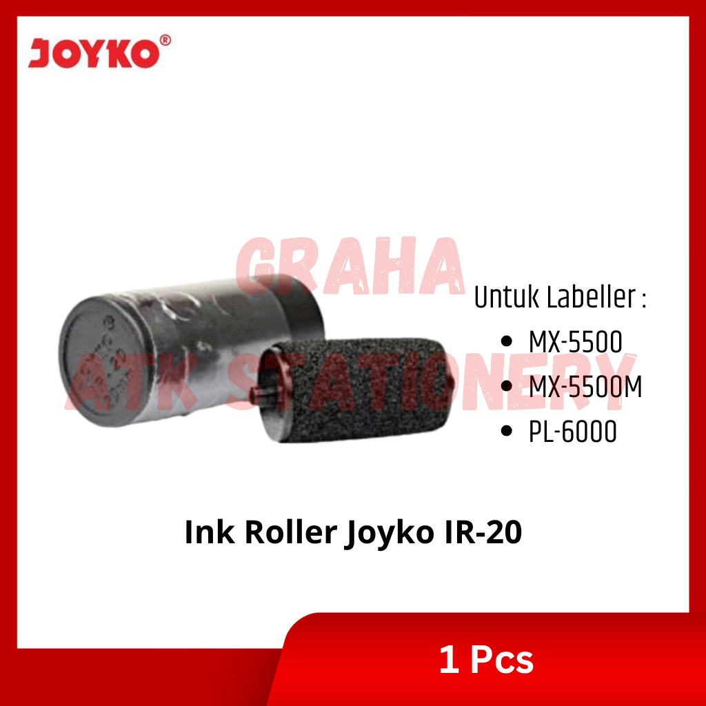 

[1 Pcs] Tinta Mesin Label 20mm Joyko IR-20 / Refill Ink Roller / Isi Tinta Labeller Joyko IR-20