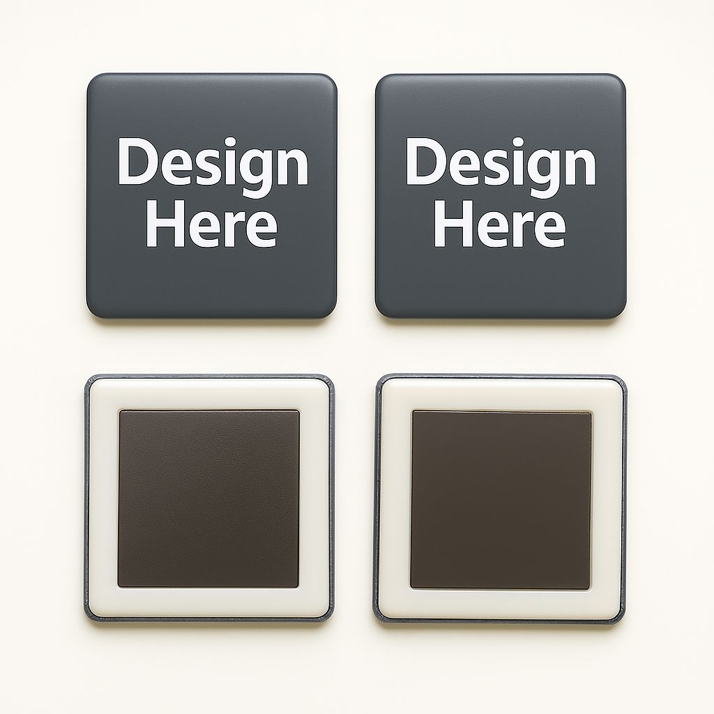 

pin magnet kotak custom bros bross square sovenir kulkas