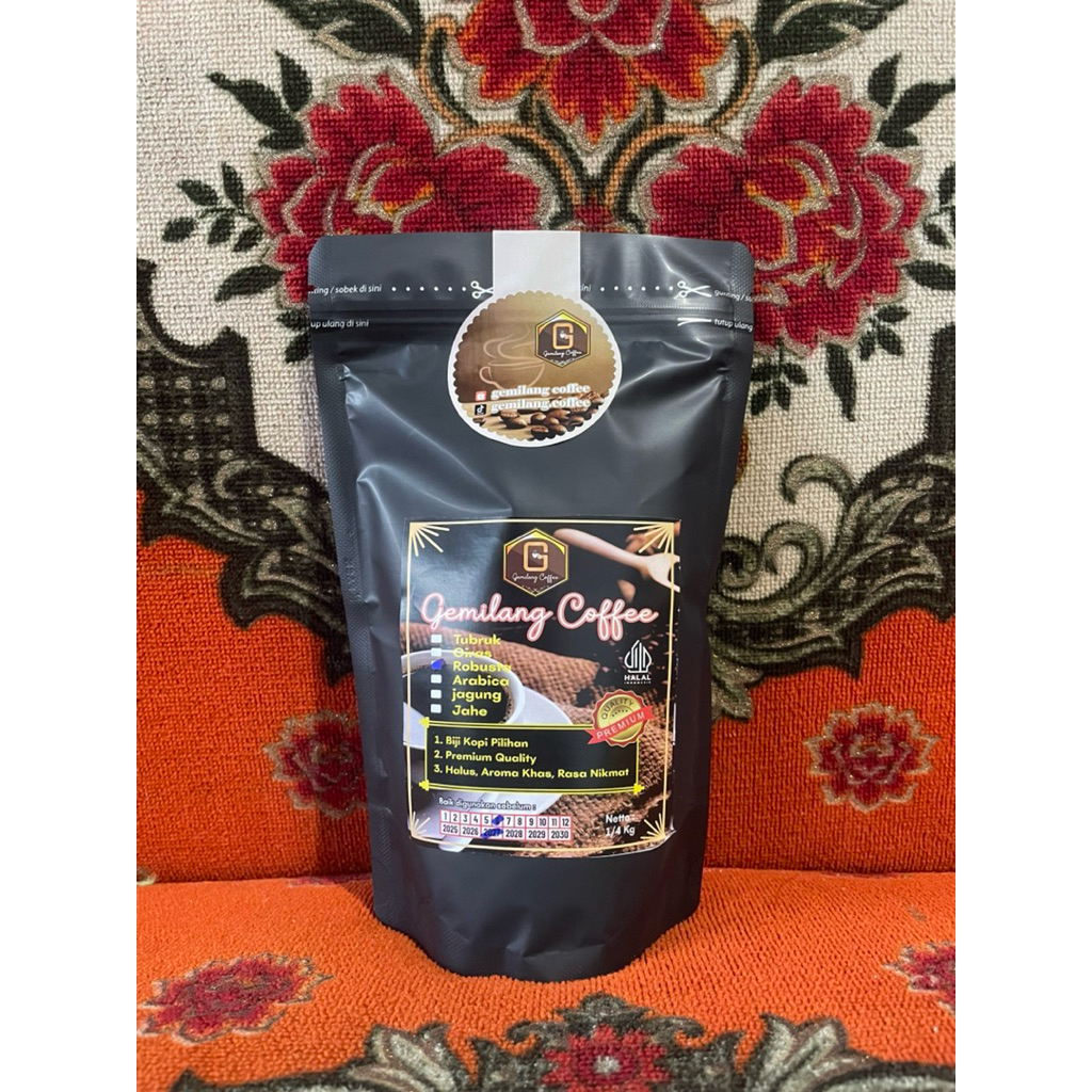 

Cahayadstore Paket Hemat Kopi Bubuk Robusta 250 Gr + Giras 500 Gr