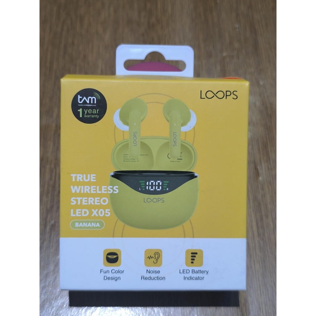 LOOPS LED X05 Stereo Bluetooth True Wireless