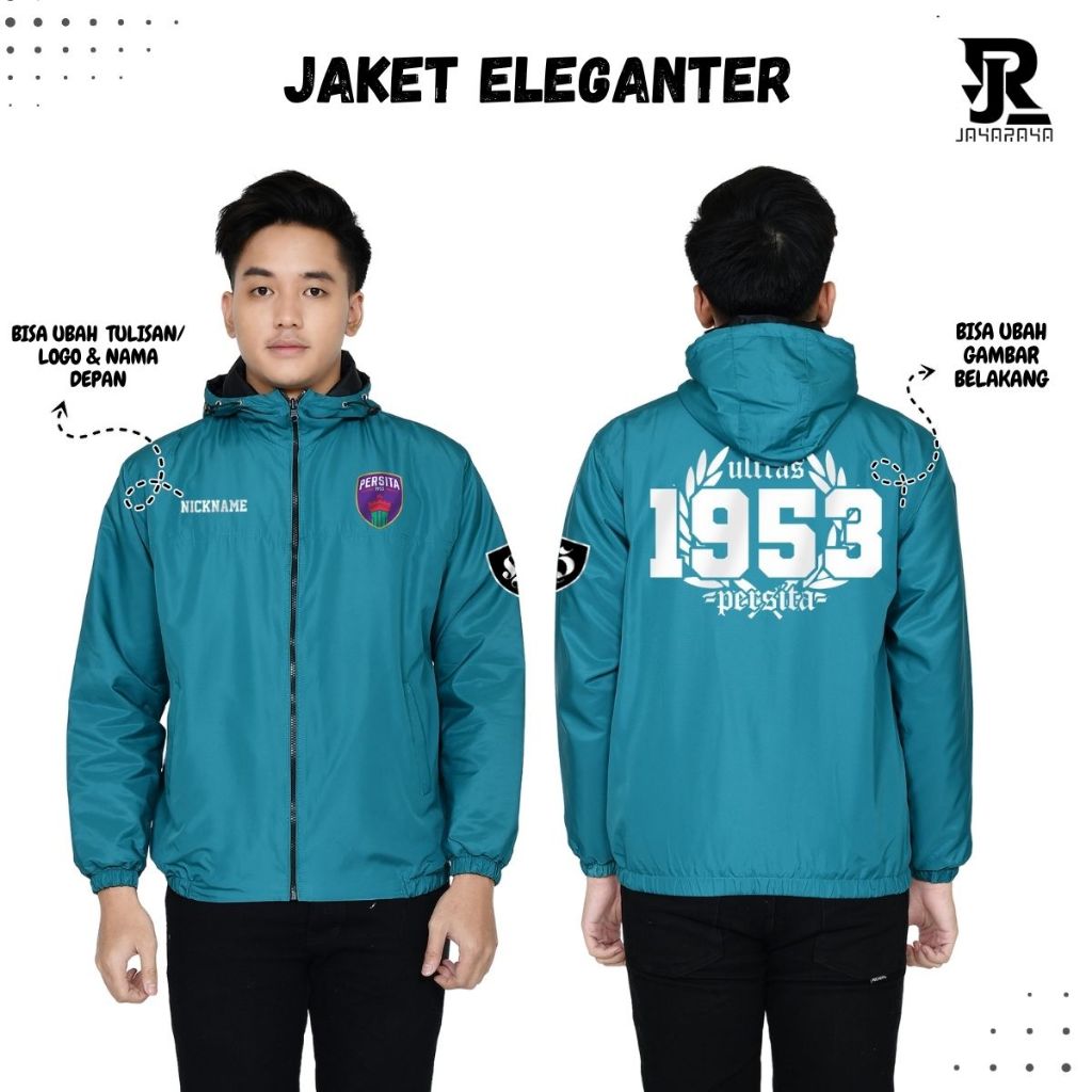 Jaket Persita 1953 Jaket Parasut Lokal Brand Jaket Bola Jaket Persita FC