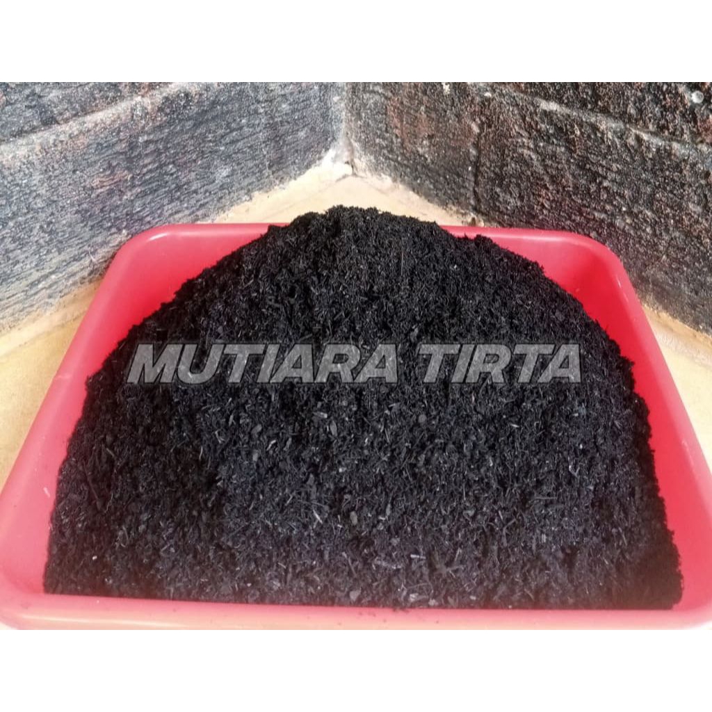 Residu / abu arang tempurung / batok kelapa