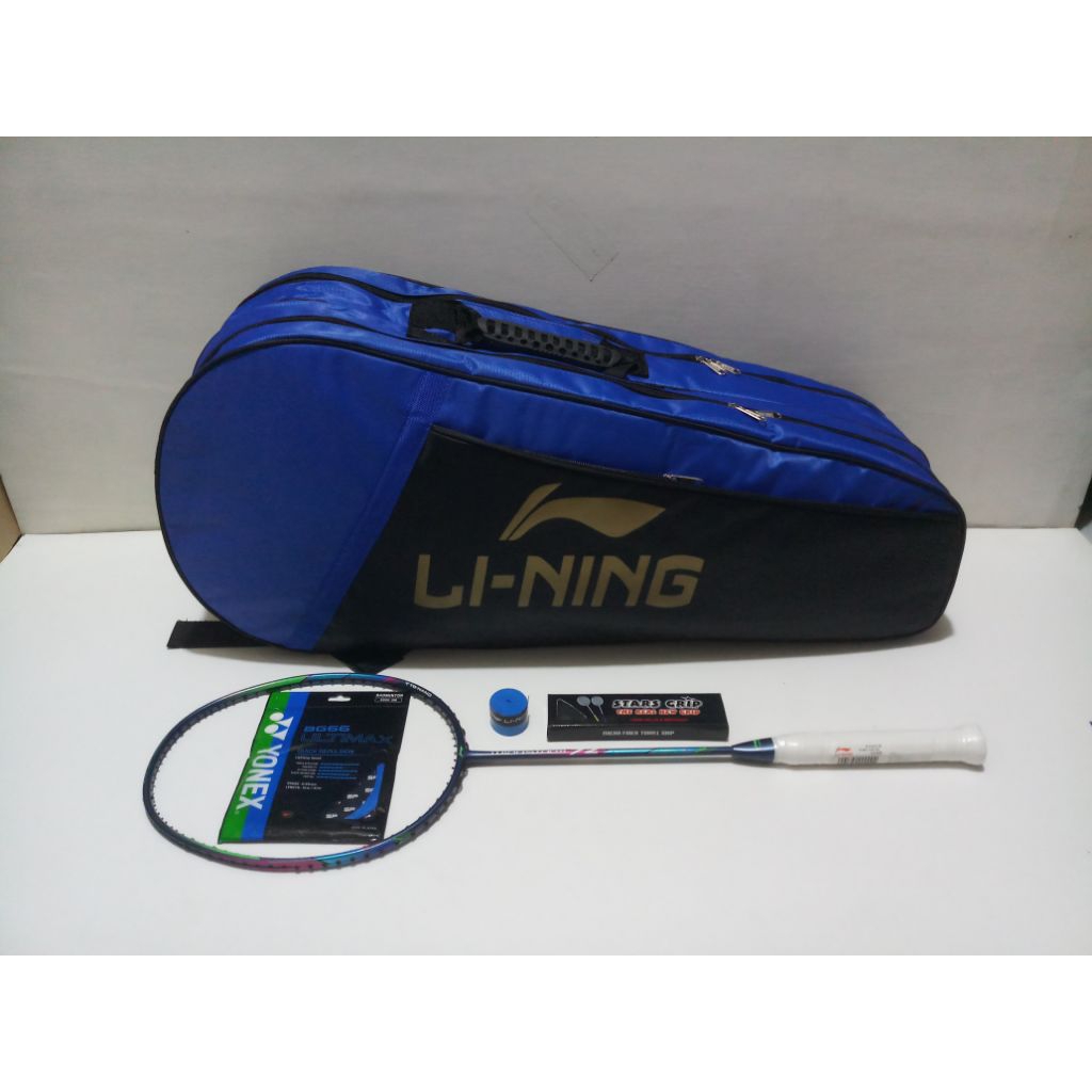 RAKET BADMINTON LINING WINDSTORM 72