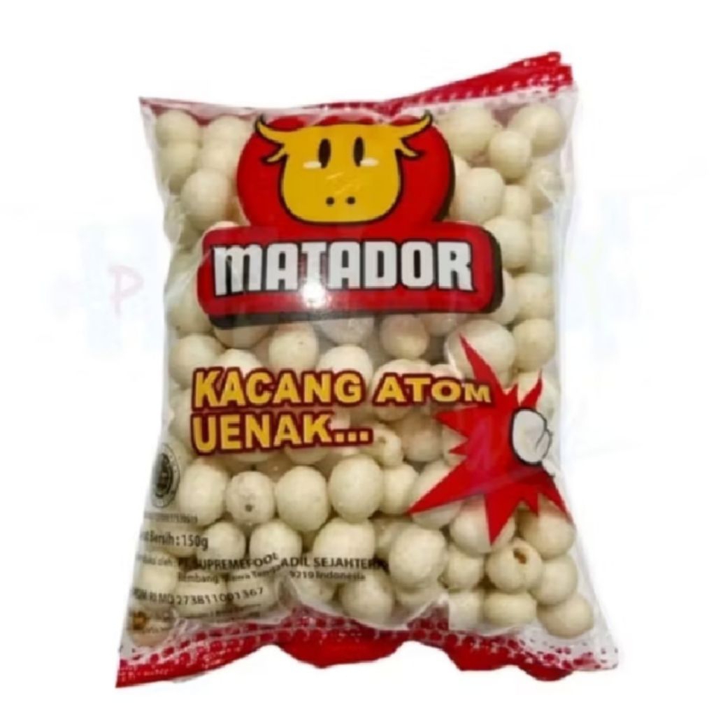

Matador kacang atom 138 gr rasanya enak