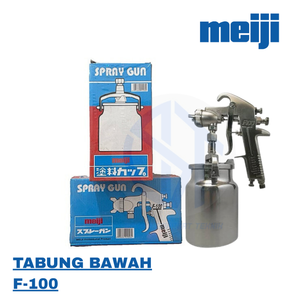 Spray gun Meiji F100 Tabung Bawah / f-100 Tabung Bawah