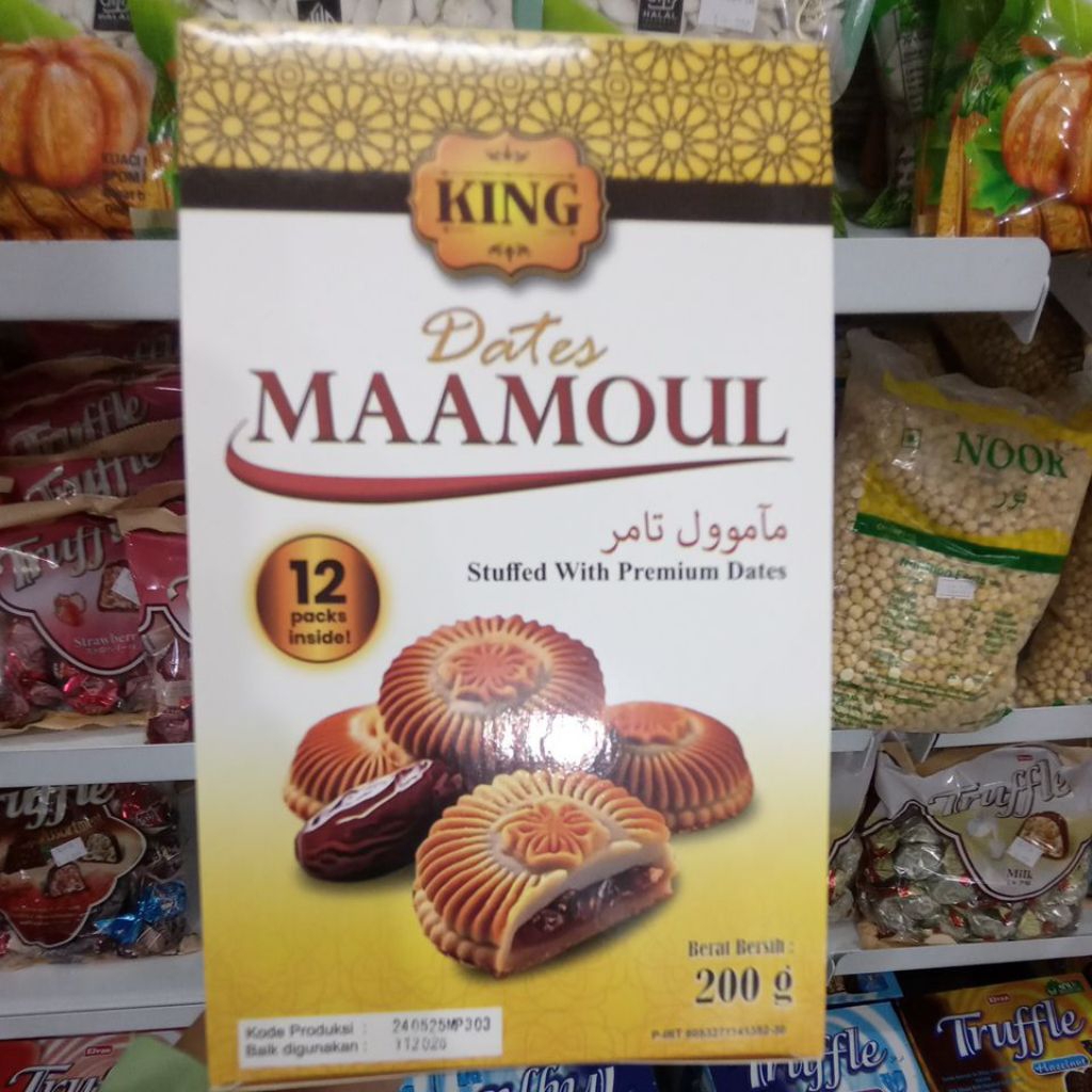 

KING DATES MAAMOUL BERAT BERSIH 200 GR@12 PCS