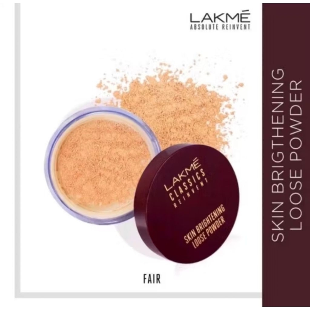 Lakme Classic Reinvent Skin Brightening Compact Powder-Bedak Tabur Shade Natural