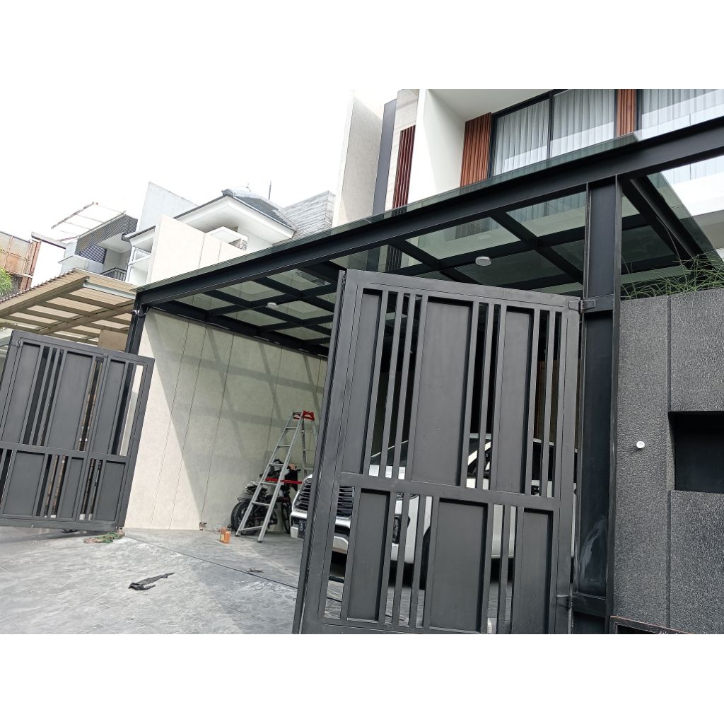 kanopi kaca besi wf 200