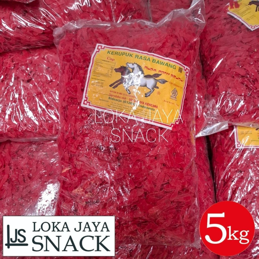 

Kerupuk Ikan Rasa Bawang Cap Kuda Pony sejoli