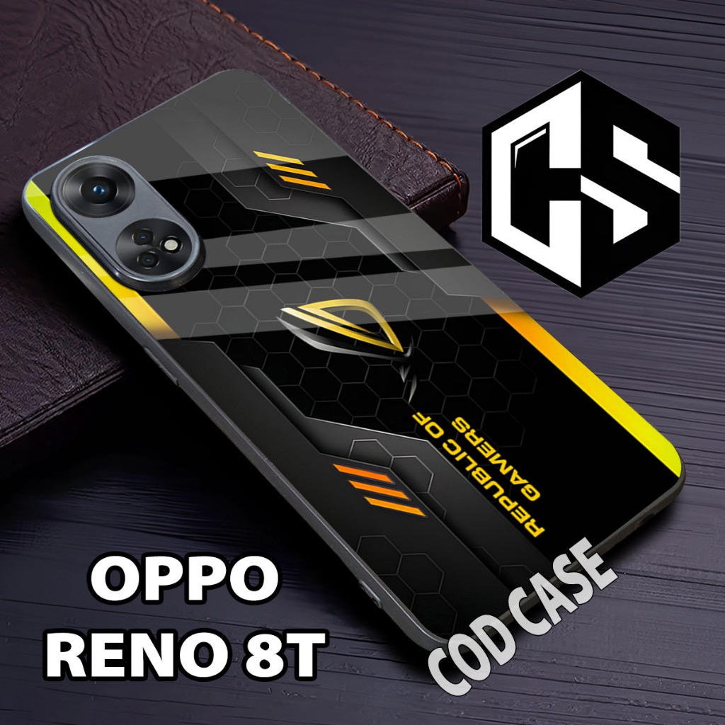 (COD 127)Softcase Glossy OPPO RENO 8T/case reno 8t glitter/casing reno 8t glitter/case reno 8t cewek