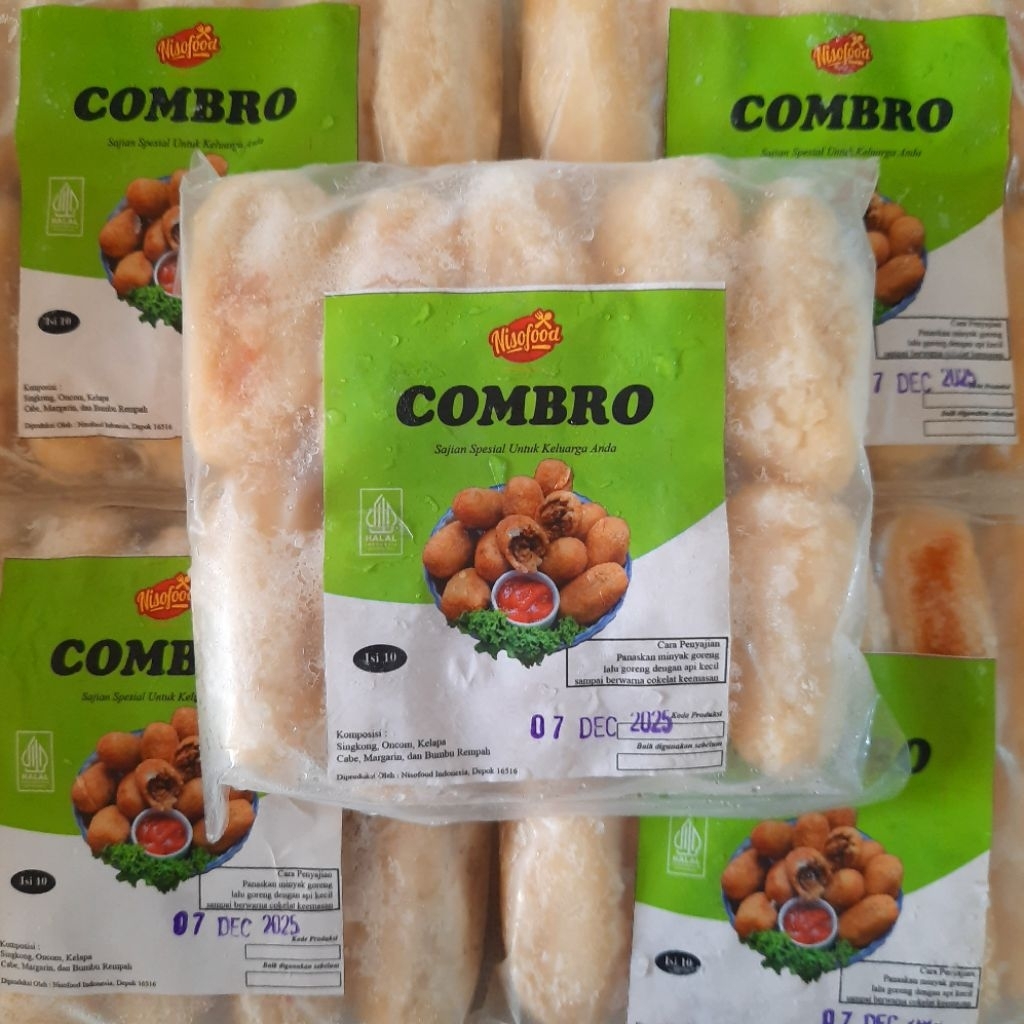 

Nisofood Combro Pedas isi 10 Frozen