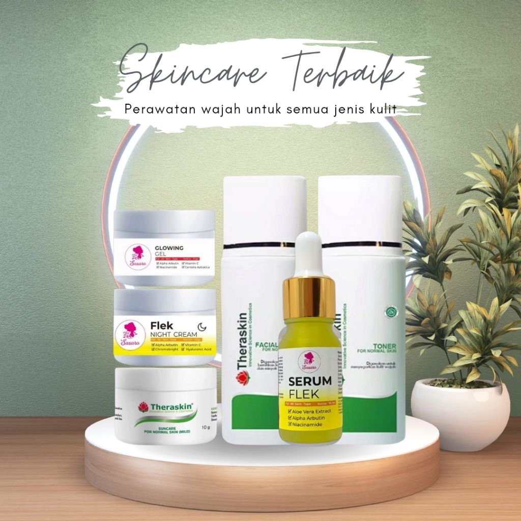 THERASKIN (SERUM FLEK) PAKET FLEK LENGKAP SASARO