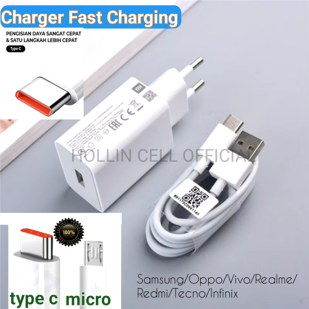 ORIGINAL(120W) ~Charger fast charging Realme Original Casan HP